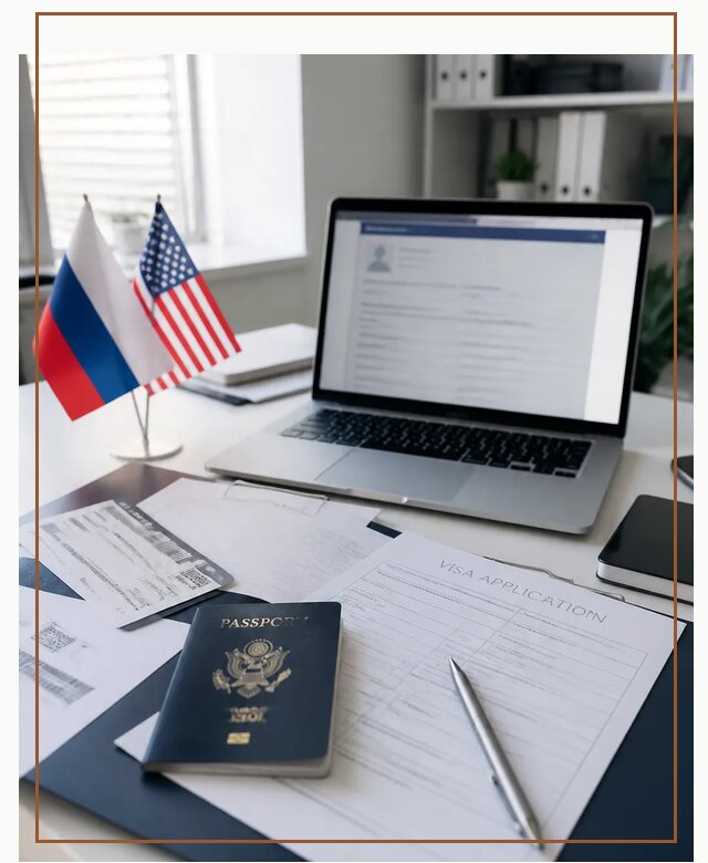 Оформление визы в США для туристов и бизнеса в Чусовой