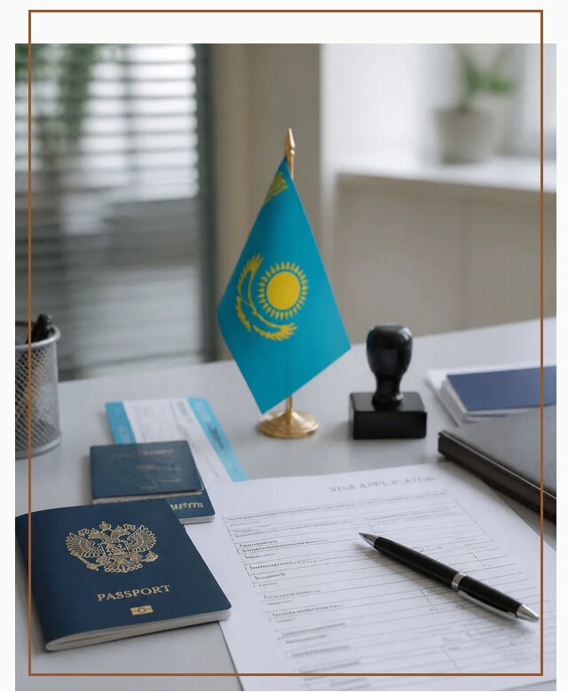 Оформление визы в Казахстан для поездки и работы в Чусовой