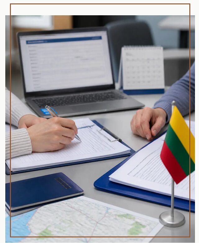 Профессиональное оформление визы в Литву для поездки в Чусовой