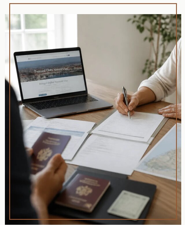 Оформление Digital Nomad и ВНЖ Португалии в Чусовой