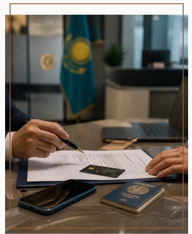 Открытие счета и банковской карты в Казахстане в Чусовой